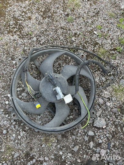 Citroen berlingo вентилятор охлаждения двигателя