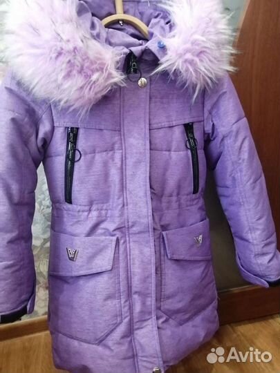 Курта зимняя на девочку