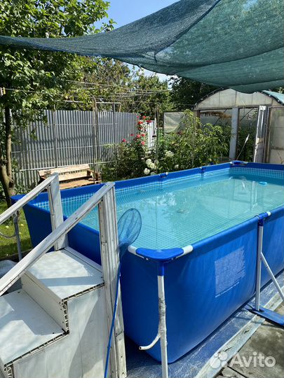 Каркасный бассейн intex