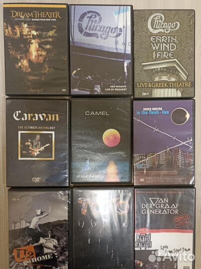 Музыка на DVD :хеви-метал,хард-рок,панк,глэм и др