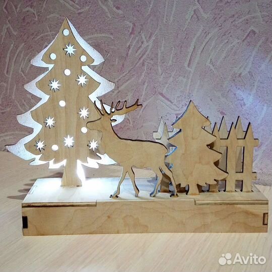 Салфетница с подсветкой