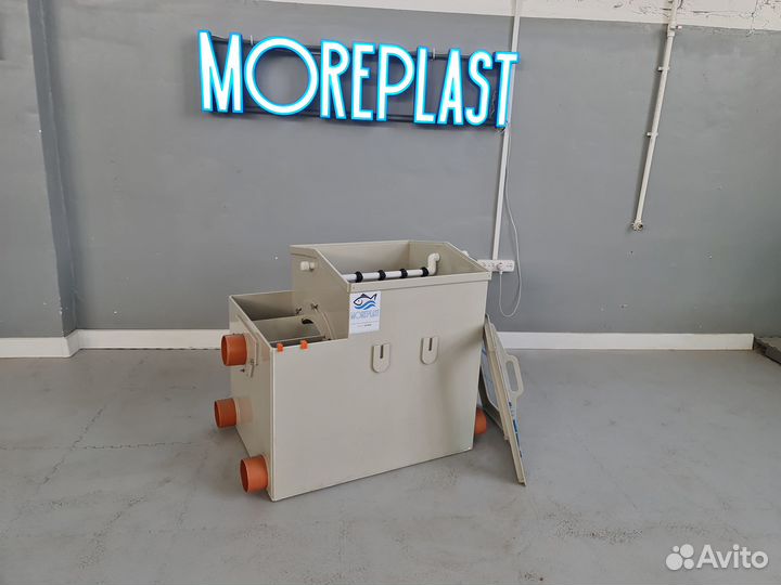 Барабанный фильтр для узв, пруда, бассейна 30кубов