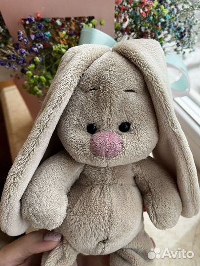 Мягкая игрушка заяц новый