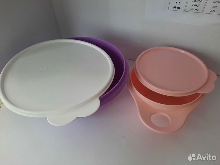 Контейнеры tupperware:Брауни, 1,75л. Милиан, 600мл