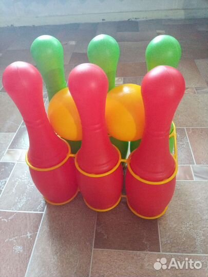 Кегли детские