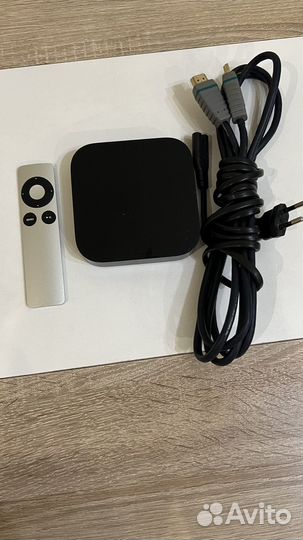 Apple tv A1427 с пультом и hdmi кабелем