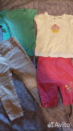Одежда на девочку 12-18 мес