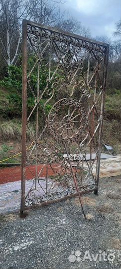 Ворота забор кованные