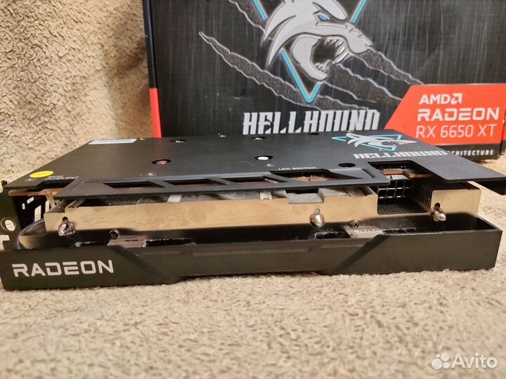 Radeon RX 6650 XT 8 гб Hellhound