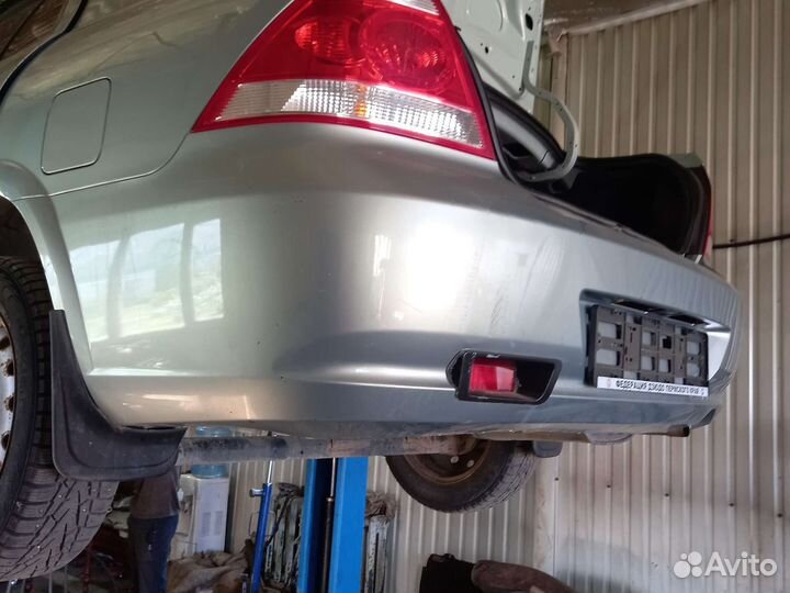 Бампер задний nissan almera classic