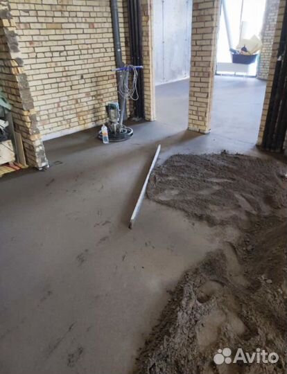 Демонтаж Пола Стен Стяжка Заливка