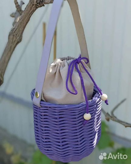 Сумка плетеная
