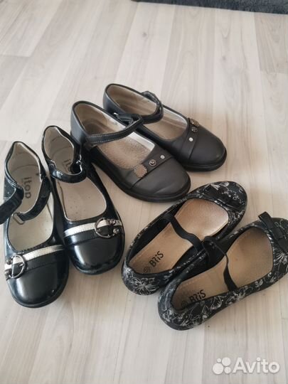 Школьная обувь для девочки 33