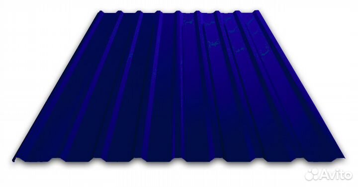 Профнастил мп-20 RAL 5002 ультрамарин