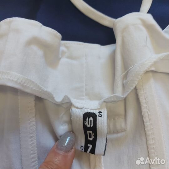 Топ корсет белый