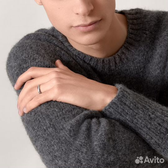 Юв. изделие Cartier 1895 wedding band, 4 mm width B4036800 + подарок 1 год гарантии