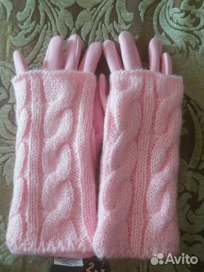 Новые женские перчатки митенки