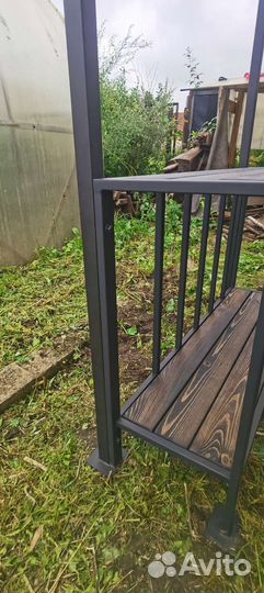 Мангал с крышей