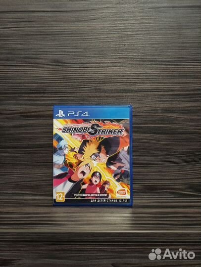 Naruto to Boruto: shinobi striker ps4 диск