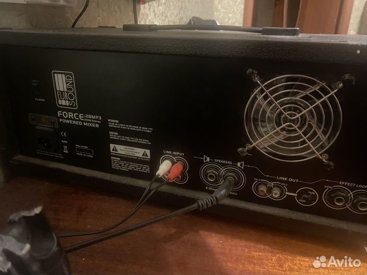 Микшерный пульт eurosound force-28 mp3