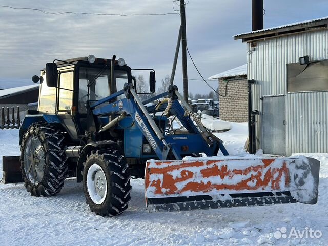 Отвал для снега к трактору Беларус | Большая Земля