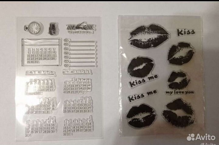 Штампы силиконовые скрапбукинг Подушечки