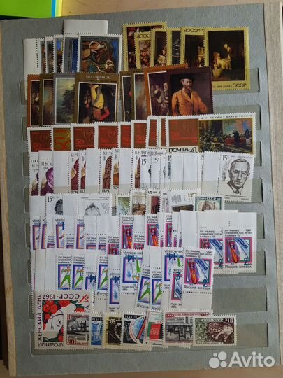 Почтовые марки СССР альбом 3 часть