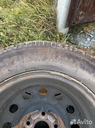 Yokohama ice guard 195/65 r15, диски r15, 5/114,3