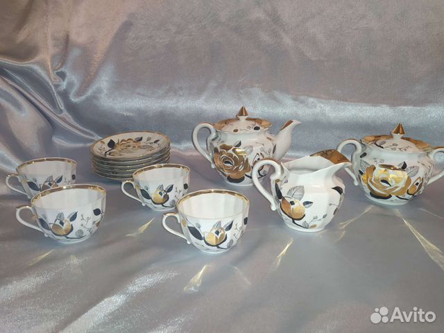 Чайный сервиз Вербилки СССР