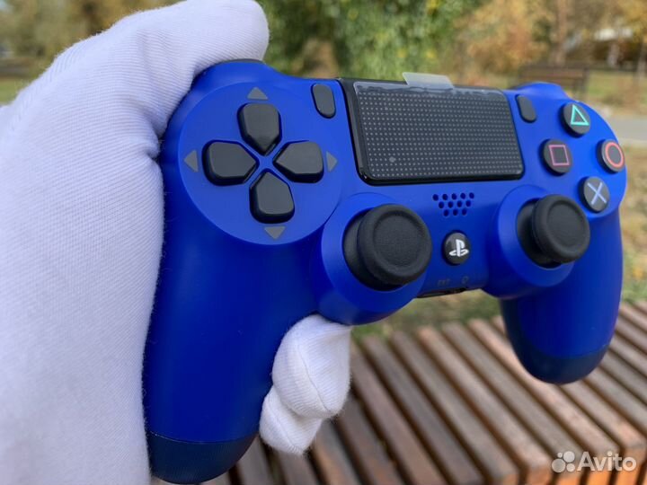 Геймпад dualshock ps4 синий