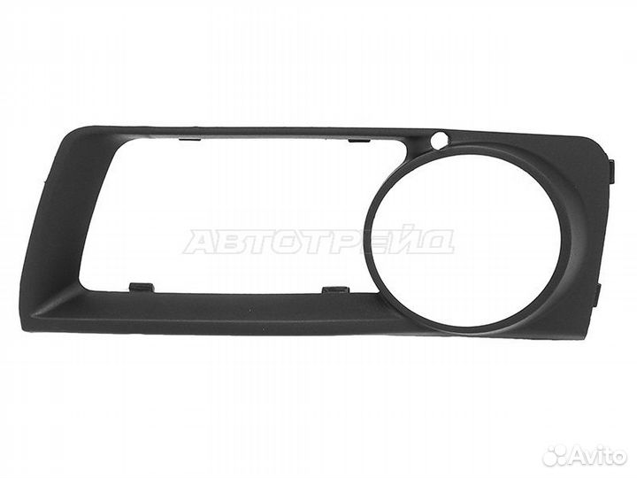 Молдинг решетки BMW X6 E71 12-14 LH черный