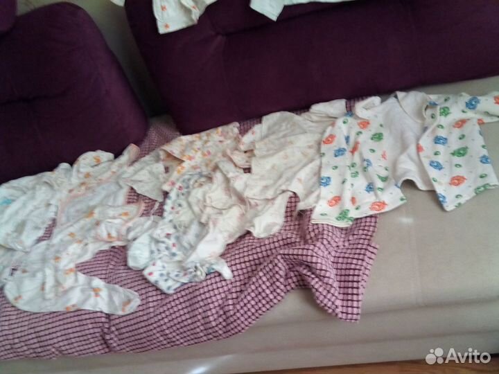 Бортики и одежда для новорожденных 0-12 мес