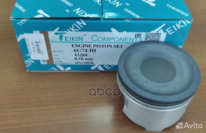 Поршень без колец (цена за 1 шт) Mitsubishi 6G74