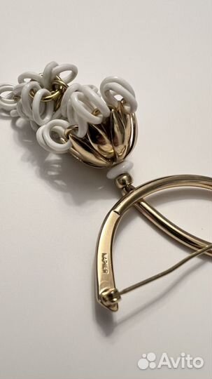 Винтажная брошь кисть napier США