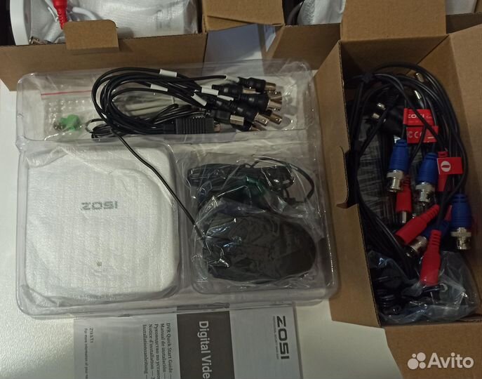 Система видеонаблюдения на 2-8 камер, видеоняня