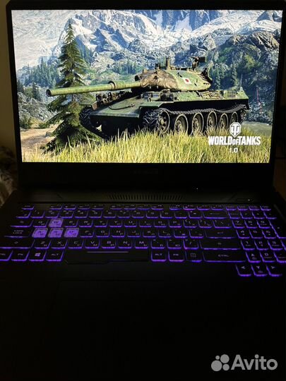 Игровой asus TUF gaming GTX1650/17,3/16RAM