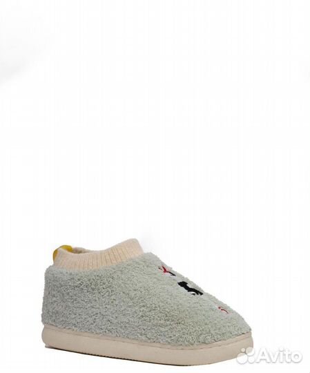 Женские тапочки, текстиль, цвет зеленый, 39 р