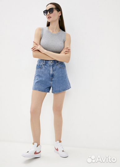 Джинсовые шорты levis premium