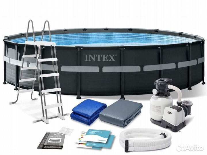26330, Каркасный бассейн Intex 549х132см новые