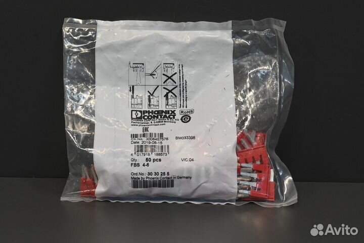 Phoenix contact 3030255 FBS 4-6 новый, 760 шт