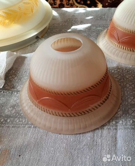 Плафоны для люстры 3шт