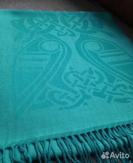 Шарф/палантин из тонкой шерсти