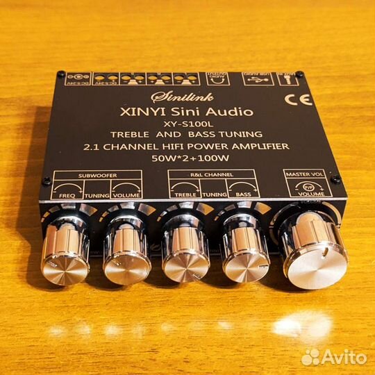 Новый усилитель 2.1 с флешкой, BT5.0, AUX