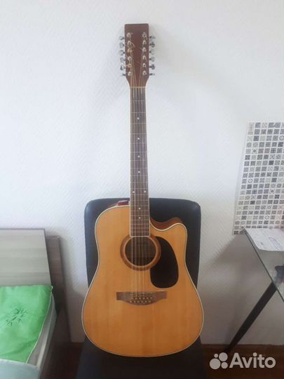 12-струнная электро-акустическая гитара Adams