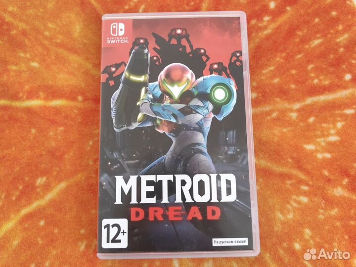Metroid dread nintendo switch