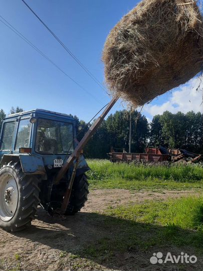 Погрузчик для сена