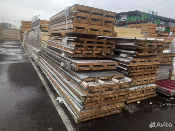 Сэндвич панели 20000 м2 в наличии