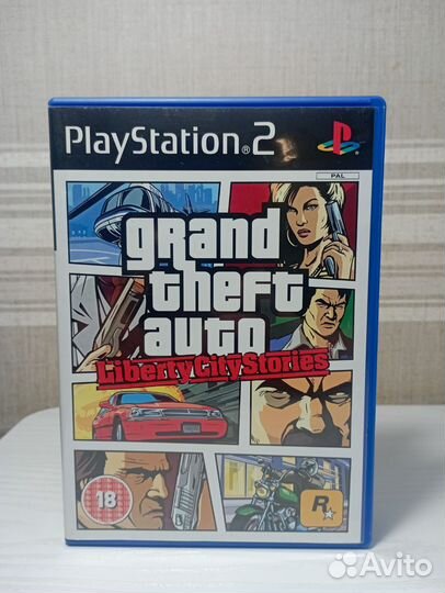 GTA Liberty City Stories PS2 PAL Лицензия