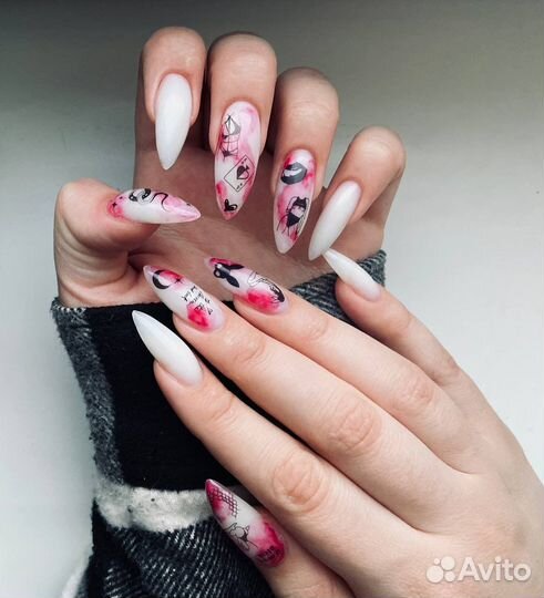 Маникюр, гель-лак, коррекция ногтей, наращивание