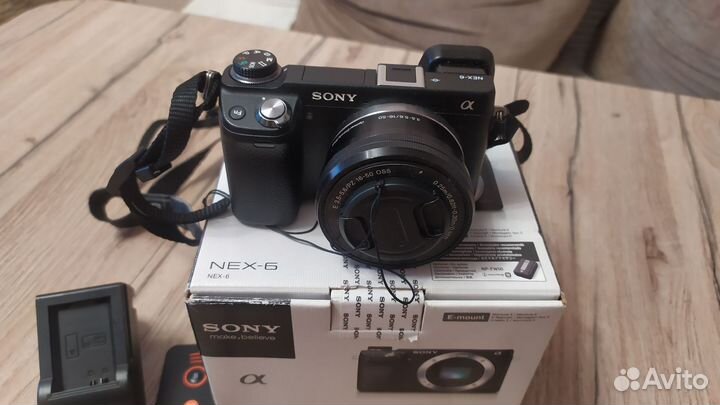 Фотоаппарат sony nex 6